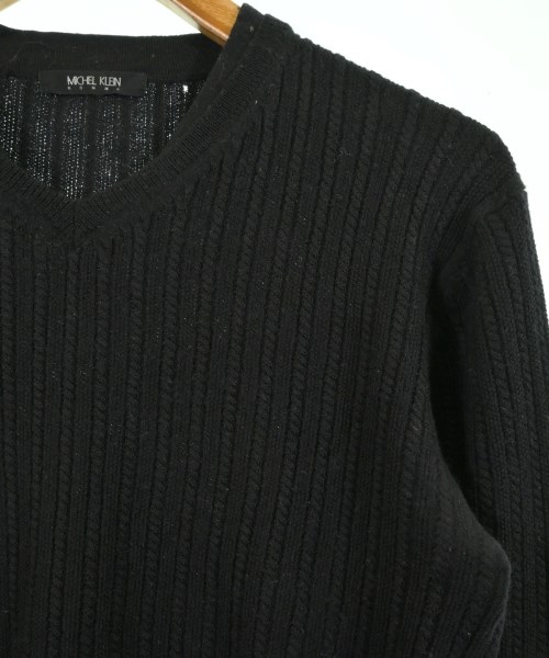 MICHEL KLEIN HOMME（ミッシェルクランオム）ニット・セーター 黒 サイズ:-(XS位) メンズ/2200704383050