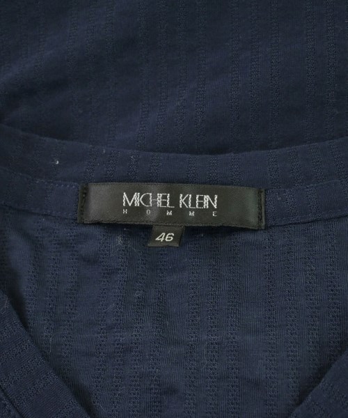 MICHEL KLEIN HOMME（ミッシェルクランオム）Tシャツ・カットソー 紺 サイズ:46(M位) メンズ/2200704383067