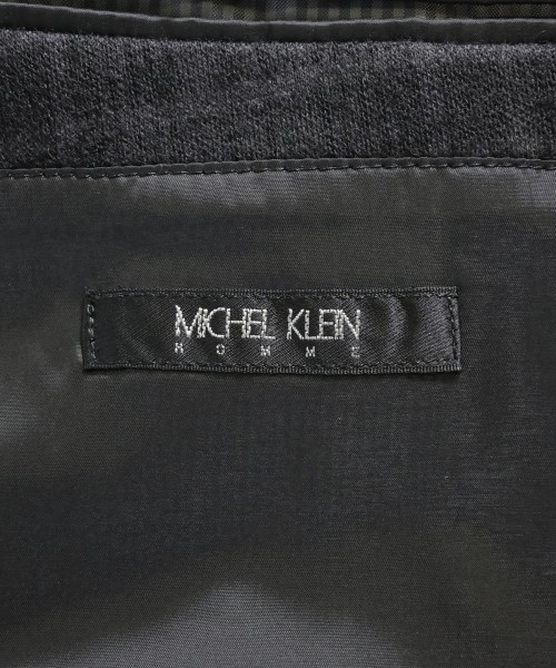 MICHEL KLEIN HOMME（ミッシェルクランオム）テーラードジャケット 黒 サイズ:48(L位) メンズ/2200704383128