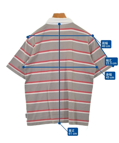 MICHEL KLEIN HOMME（ミッシェルクランオム）ポロシャツ グレー サイズ:48(L位) メンズ/2200724618064