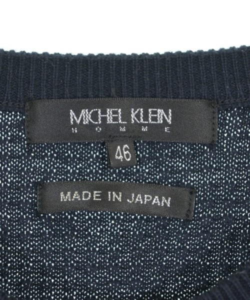 MICHEL KLEIN HOMME（ミッシェルクランオム）ニット・セーター 紺 サイズ:M メンズ/2200722524022