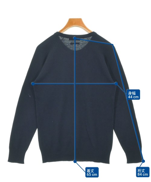 MICHEL KLEIN HOMME（ミッシェルクランオム）ニット・セーター 紺 サイズ:M メンズ/2200722524022