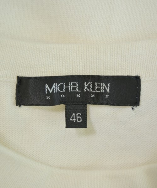 MICHEL KLEIN HOMME（ミッシェルクランオム）ニット・セーター 白 サイズ:46(M位) メンズ/2200722524046