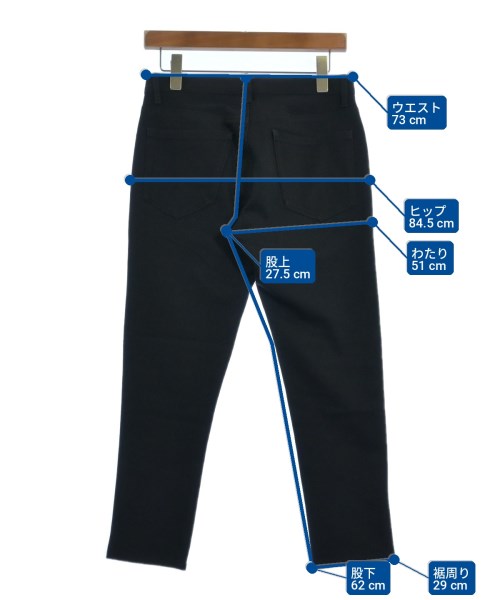 MICHEL KLEIN HOMME（ミッシェルクランオム）デニムパンツ 黒 サイズ:44(S位) メンズ/2200722524145