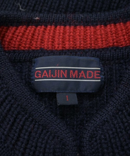 GAIJIN MADE（ガイジンメイド）カーディガン 紺 サイズ:1(S位) メンズ/2200639802299