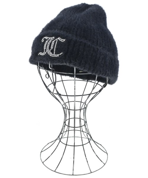 JUICY COUTURE(ジューシークチュール)ニットキャップ・ビーニー 黒 サイズ:-/2200669935028