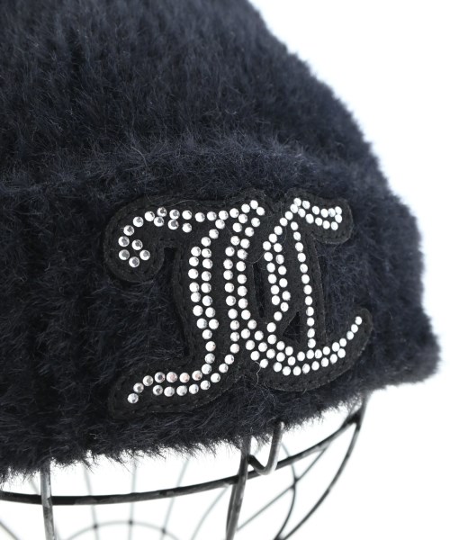JUICY COUTURE（ジューシークチュール）ニットキャップ・ビーニー 黒 サイズ:- レディース/2200669935028