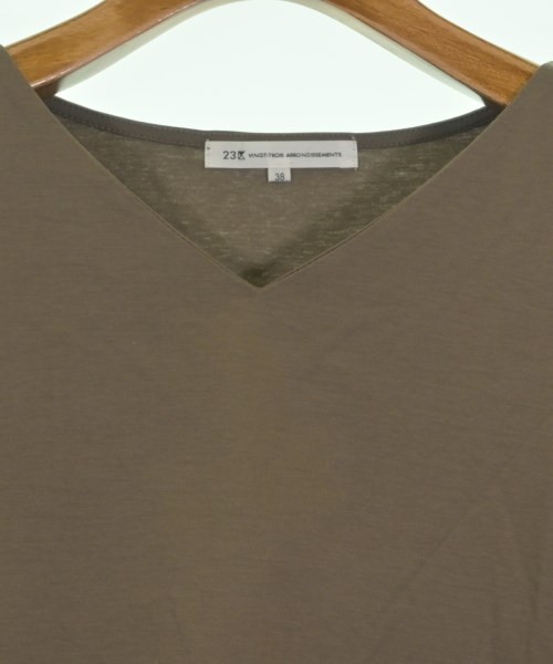 23区（ニジューサンク）ノースリーブ 茶 サイズ:38(M位) レディース/2200622284262