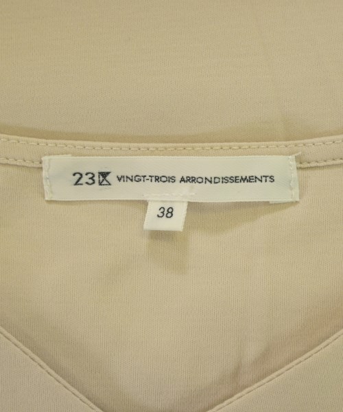 23区（ニジューサンク）ノースリーブ ベージュ サイズ:38(M位) レディース/2200622284286