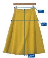 23区（ニジューサンク）ロング・マキシ丈スカート 黄 サイズ:36(S位) レディース/2200633299040
