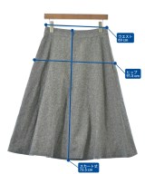 23区（ニジューサンク）ロング・マキシ丈スカート グレー サイズ:38(M位) レディース/2200633299057
