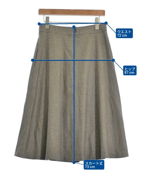 23区（ニジューサンク）ロング・マキシ丈スカート ベージュ サイズ:40(M位) レディース/2200633299064