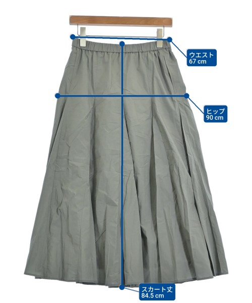 23区（ニジューサンク）ロング・マキシ丈スカート カーキ サイズ:38(M位) レディース/2200633299071