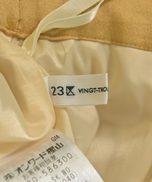 23区（ニジューサンク）ロング・マキシ丈スカート オレンジ サイズ:38(M位) レディース/2200633299132