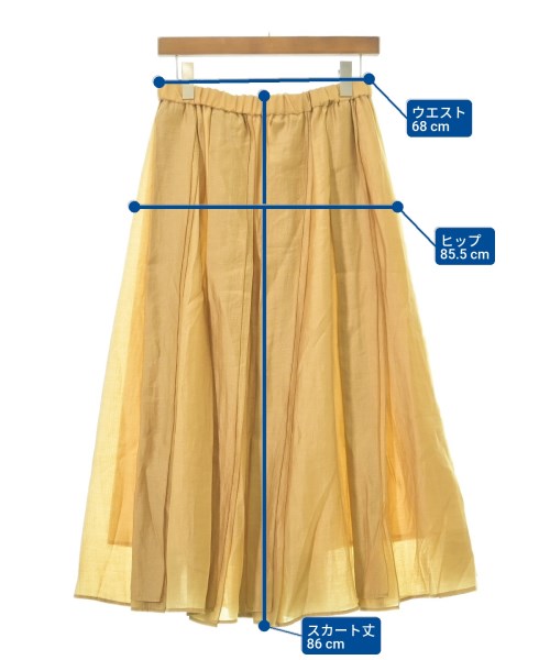 23区（ニジューサンク）ロング・マキシ丈スカート オレンジ サイズ:38(M位) レディース/2200633299132