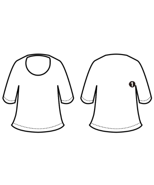 UNTITLED（アンタイトル）ブラウス グレー サイズ:2(M位) レディース/2200633299279