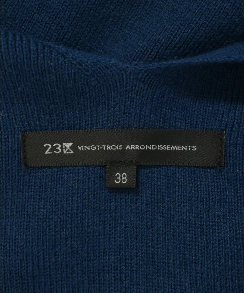 23区（ニジューサンク）ワンピース 青 サイズ:38/38(M位) レディース/2200633299323