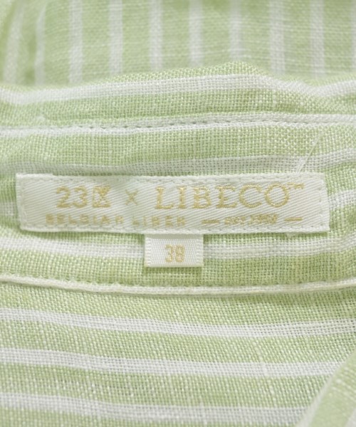 23区（ニジューサンク）カジュアルシャツ 緑 サイズ:38(M位) レディース/2200619116040