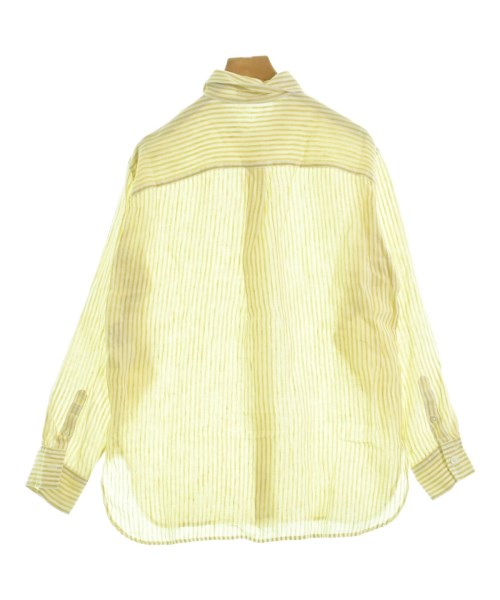23区（ニジューサンク）カジュアルシャツ 黄 サイズ:38(M位) レディース/2200619116118