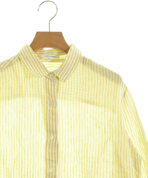 23区（ニジューサンク）カジュアルシャツ 黄 サイズ:38(M位) レディース/2200619116118