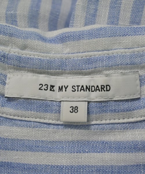 23区（ニジューサンク）カジュアルシャツ 青 サイズ:38(M位) レディース/2200621069273