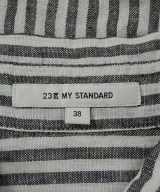 23区（ニジューサンク）カジュアルシャツ 黒 サイズ:38(M位) レディース/2200621069280