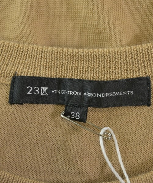 23区（ニジューサンク）ニット・セーター ベージュ サイズ:38(M位) レディース/2200621385014