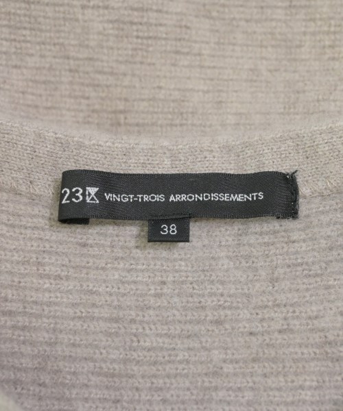 23区（ニジューサンク）ワンピース ベージュ サイズ:38(M位) レディース/2200635470010