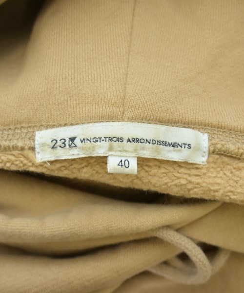 23区（ニジューサンク）パーカー ベージュ サイズ:40(M位) レディース/2200622446080