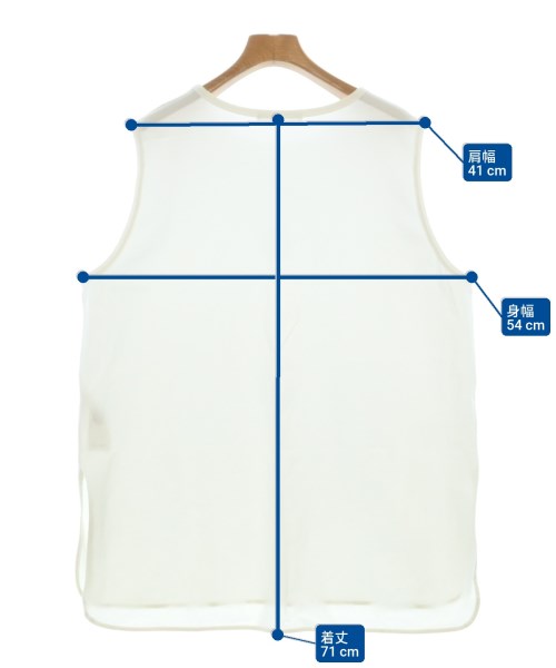 23区（ニジューサンク）ノースリーブ 白 サイズ:F レディース/2200623309087