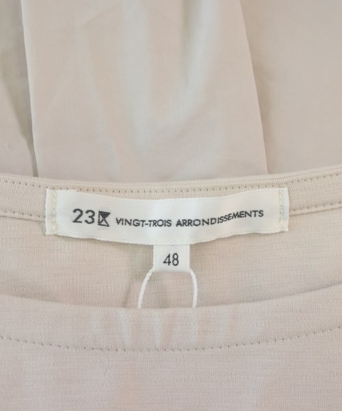 23区（ニジューサンク）Tシャツ・カットソー ベージュ サイズ:F レディース/2200623309094