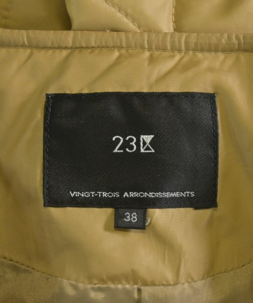 23区（ニジューサンク）ダウンジャケット/ダウンベスト ベージュ サイズ:38(M位) レディース/2200635092021