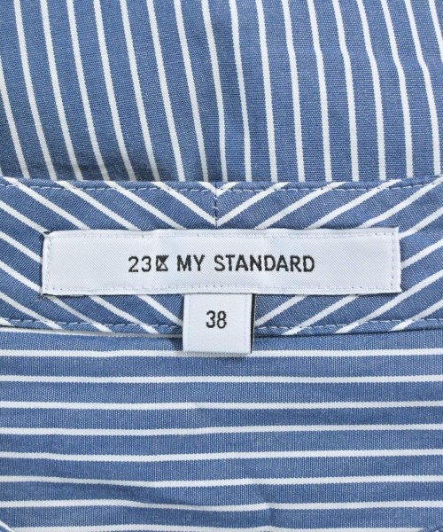 23区（ニジューサンク）カジュアルシャツ 青 サイズ:38(M位) レディース/2200615992211