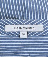 23区（ニジューサンク）カジュアルシャツ 青 サイズ:38(M位) レディース/2200615992211