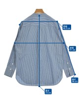 23区（ニジューサンク）カジュアルシャツ 青 サイズ:38(M位) レディース/2200615992211