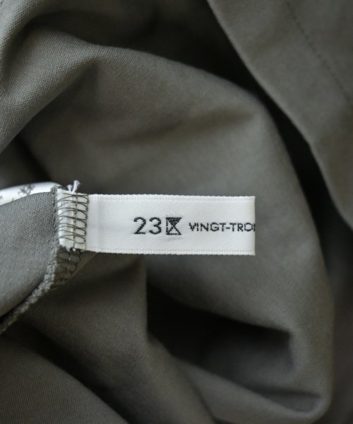 23区（ニジューサンク）ブラウス カーキ サイズ:32(XXS位) レディース/2200622490021