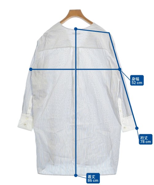 23区（ニジューサンク）カジュアルシャツ 白 サイズ:40(M位) レディース/2200622115108