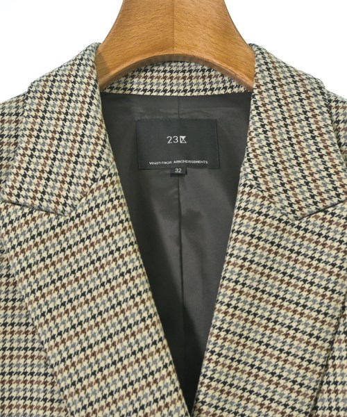 23区（ニジューサンク）テーラードジャケット ベージュ サイズ:32(S位) レディース/2200633628017