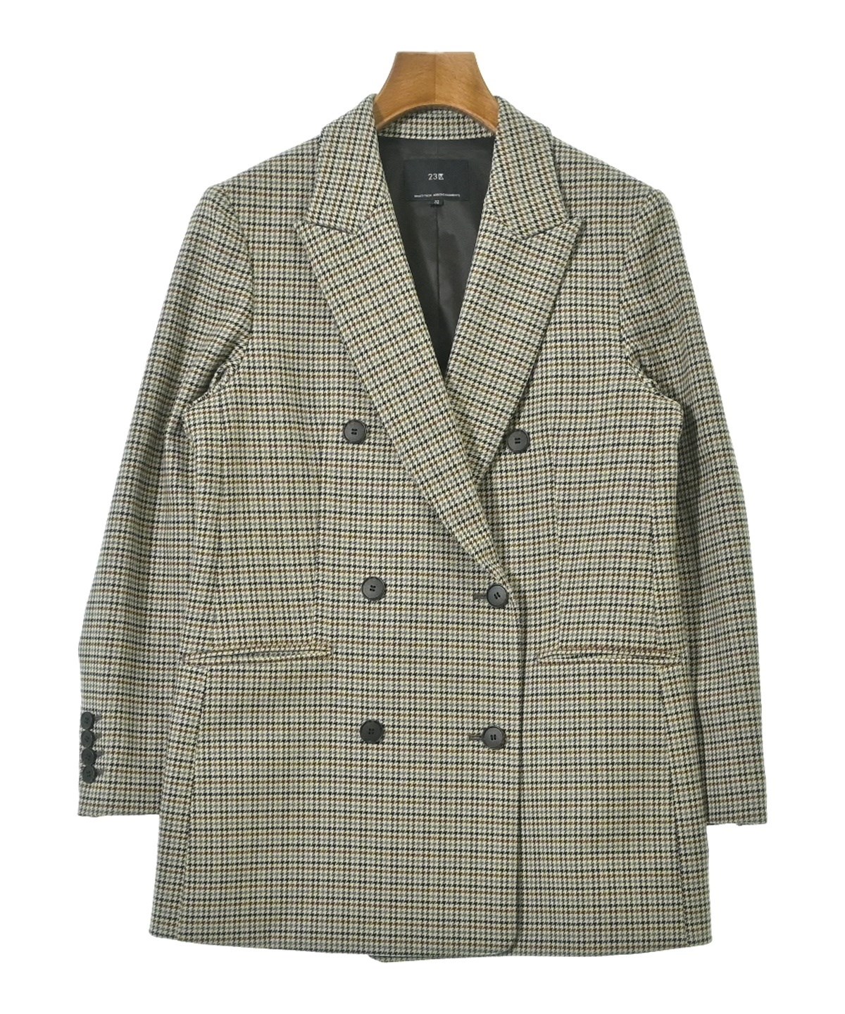 23区（ニジューサンク）テーラードジャケット ベージュ サイズ:32(S位