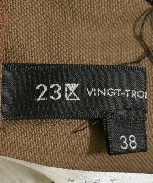 23区（ニジューサンク）その他 茶 サイズ:38(M位) レディース/2200624377047