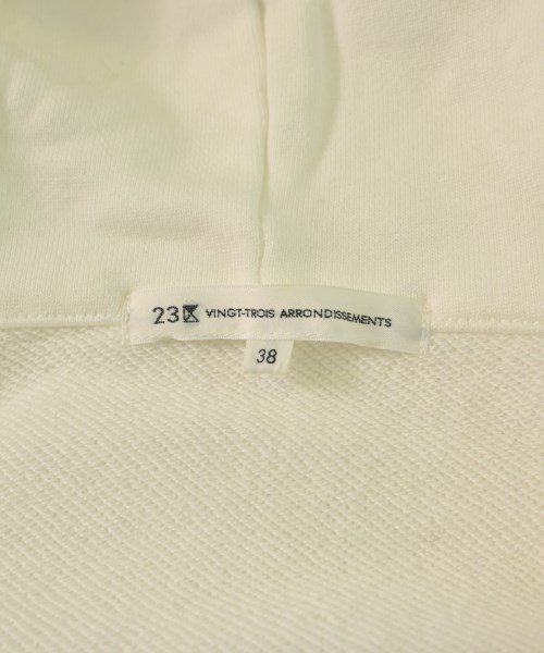 23区（ニジューサンク）パーカー 白 サイズ:38(M位) レディース/2200628265036