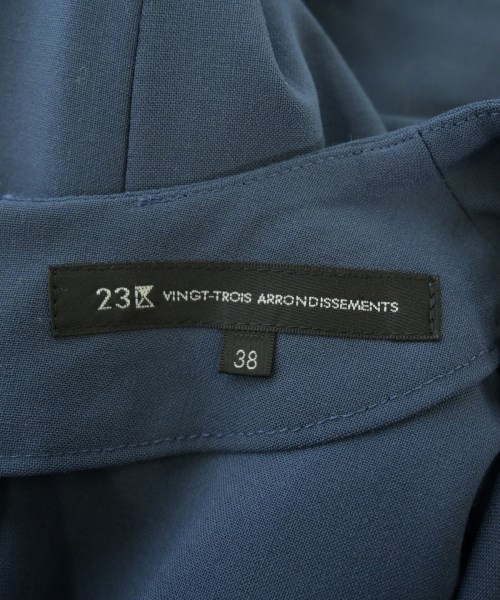 23区（ニジューサンク）ワンピース 紺 サイズ:38(M位) レディース/2200638955019