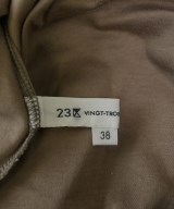 23区（ニジューサンク）Tシャツ・カットソー 茶 サイズ:38(M位) レディース/2200625153039