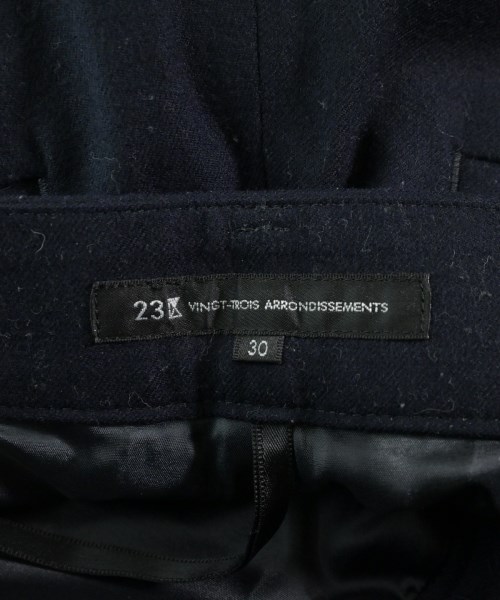 23区（ニジューサンク）スラックス 紺 サイズ:30(XS位) レディース/2200632236114