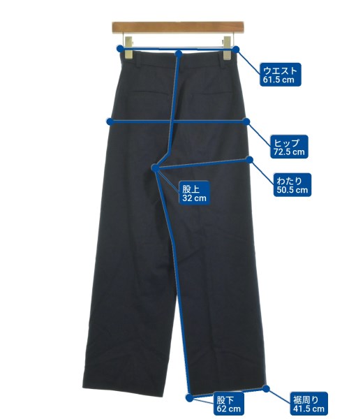 23区（ニジューサンク）スラックス 紺 サイズ:30(XS位) レディース/2200632236114