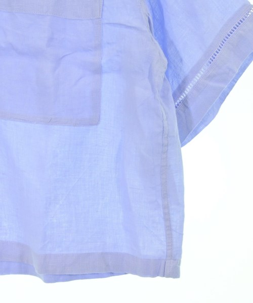 23区（ニジューサンク）カジュアルシャツ 青 サイズ:32(XS位) レディース/2200632236206