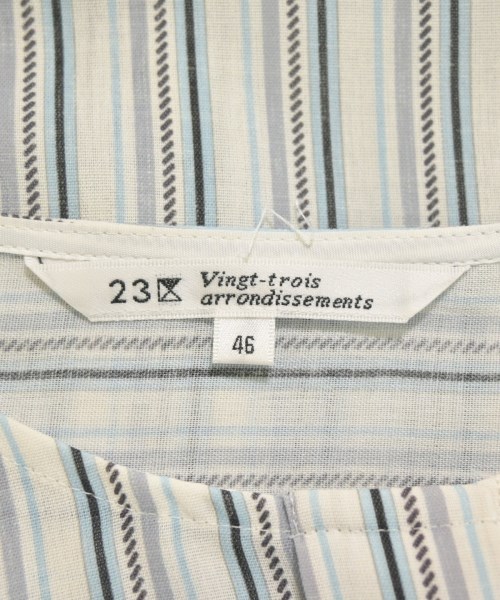 23区（ニジューサンク）ブラウス 白 サイズ:46(XL位) レディース/2200623632062