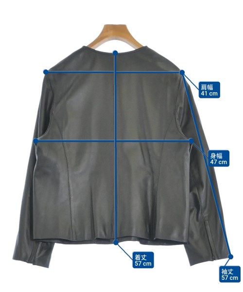 23区（ニジューサンク）ライダース 黒 サイズ:46(XXL位) レディース/2200628177049
