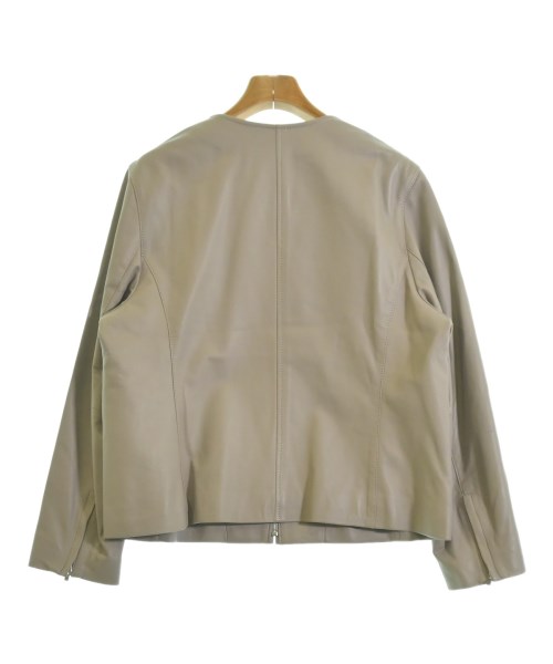 23区（ニジューサンク）ライダース ベージュ サイズ:46(XXL位) レディース/2200628177056