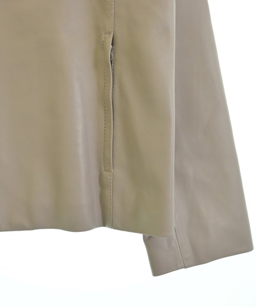 23区（ニジューサンク）ライダース ベージュ サイズ:46(XXL位) レディース/2200628177056